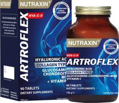 Nutraxin Artroflex Hya-C-Ii Tip 2 Kolajen İçeren Takviye Edici Gıda 90 Tablet - 1