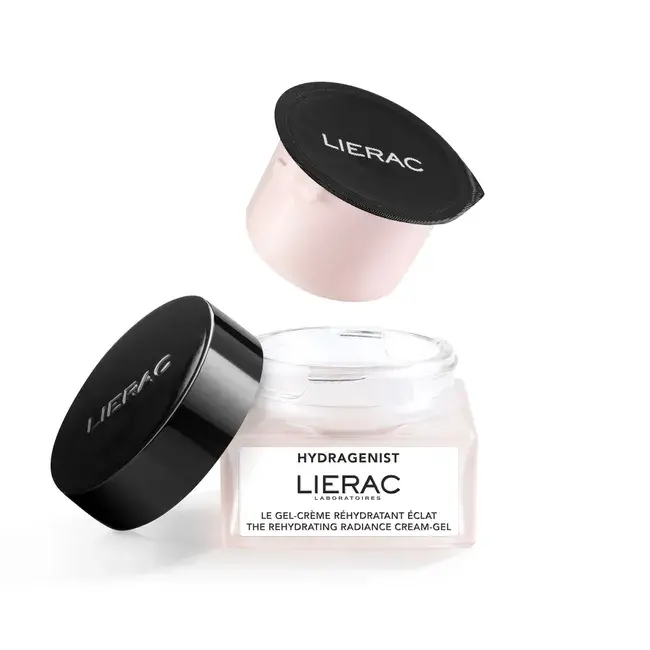 Lierac Hydragenist The Rehdyrating Radiance Hyaluronik Asit Içeren, Işıltı Veren Krem-jel Yedek Kapsül 50ml - 1