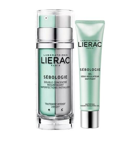 Lierac Sebologie Double Concentrate + Gel Set Akne Karşıtı İkili Set - 1