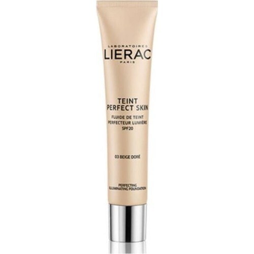 Lierac TEINT PERFECT Golden Beige/3 Mükemmel Cilt Dokusu Sağlayan, Aydınlatıcı Fluid Fondöten - 1