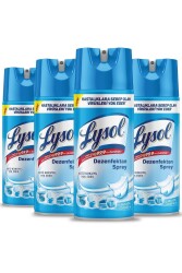 Lysol Dezenfektan Sprey Temizliğin Esintisi 4'lü, Yüzeyler için, 4x400 ml - 1