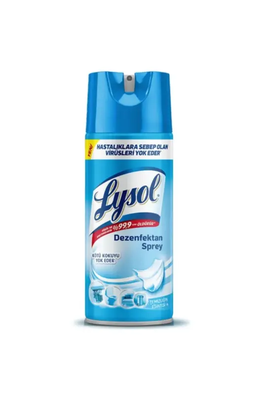 Lysol Pratik Yüzey Temizleyici, Koku Giderici, Dezenfektan Sprey Temizliği Esintisi 400 ml - 1