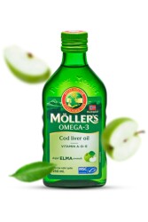 Möllers Omega 3 Doğal Elma Aromalı Balık Yağı Şurubu 250 ml - 1