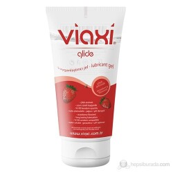 Viaxi Su Bazlı Glide Kayganlaştırıcı Jel Çilek Aromalı 100 ML Su Bazlı - 1