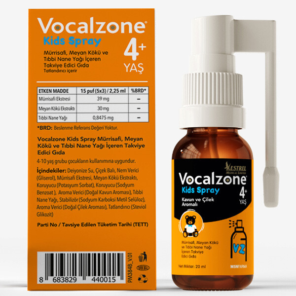 Vocalzone Kids Boğaz Spreyi 20ml - 1