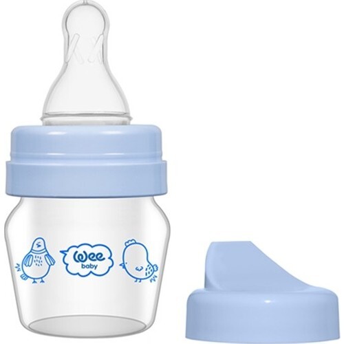 Wee Baby 792 Mini Cam Alıştırma Bardağı Seti 30 Ml-mavi - 1